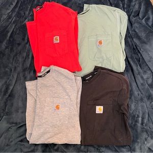 Carhartt Shirt Bundle of 4